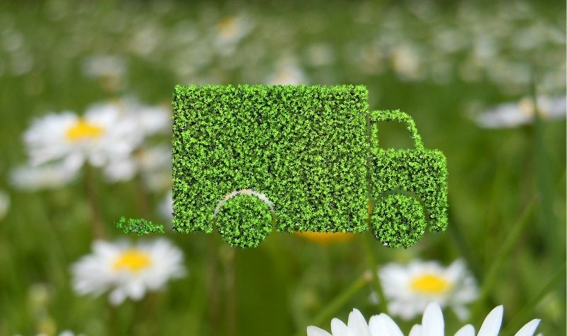 Sustainable delivery van